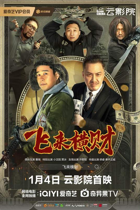 飞来横财,介绍海报