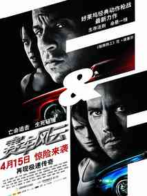 速度与激情4,介绍海报